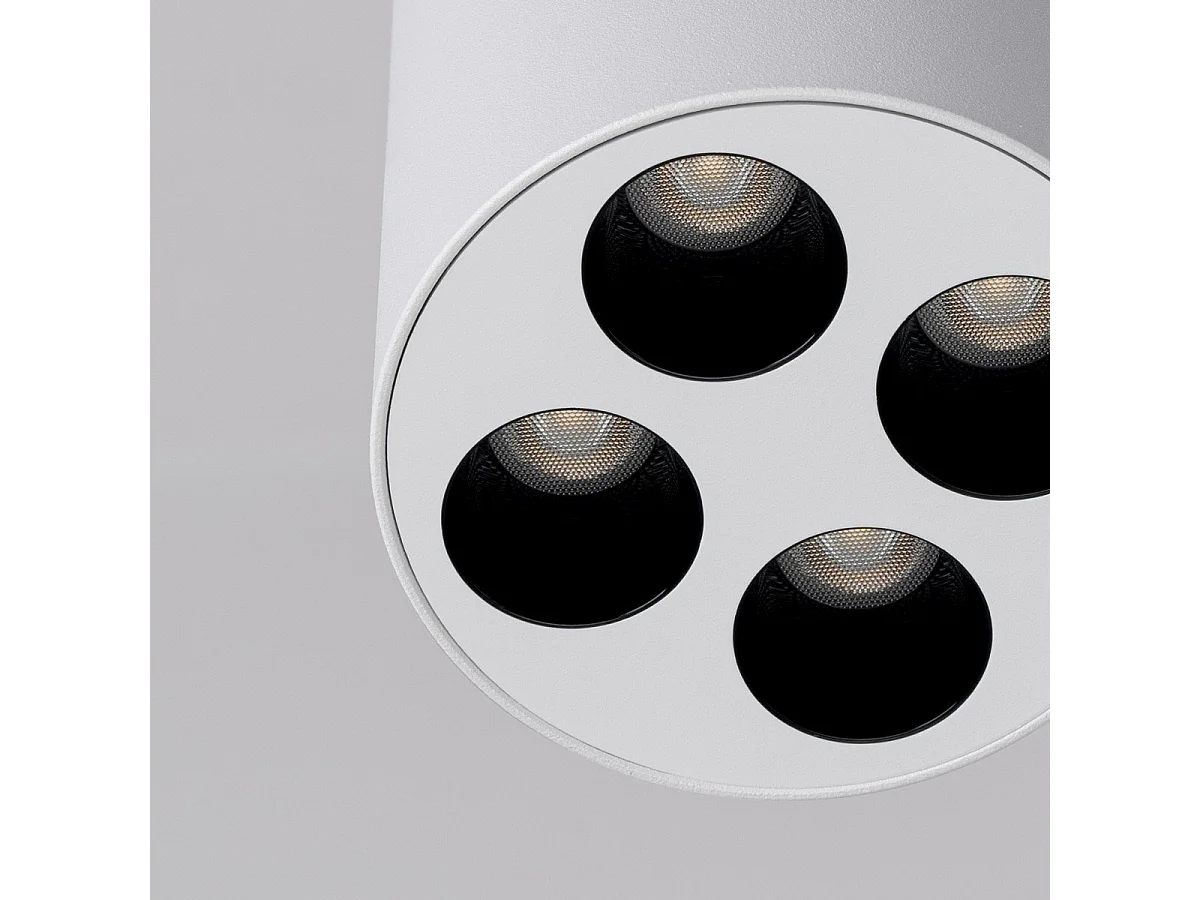 Plafonnier Auberon blanc LED