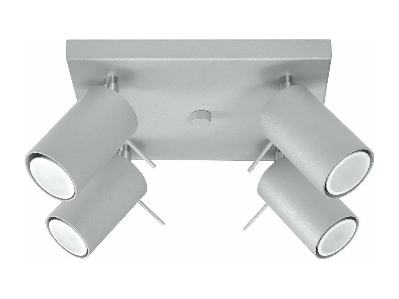 Plafonnier Lysandra 4 gris