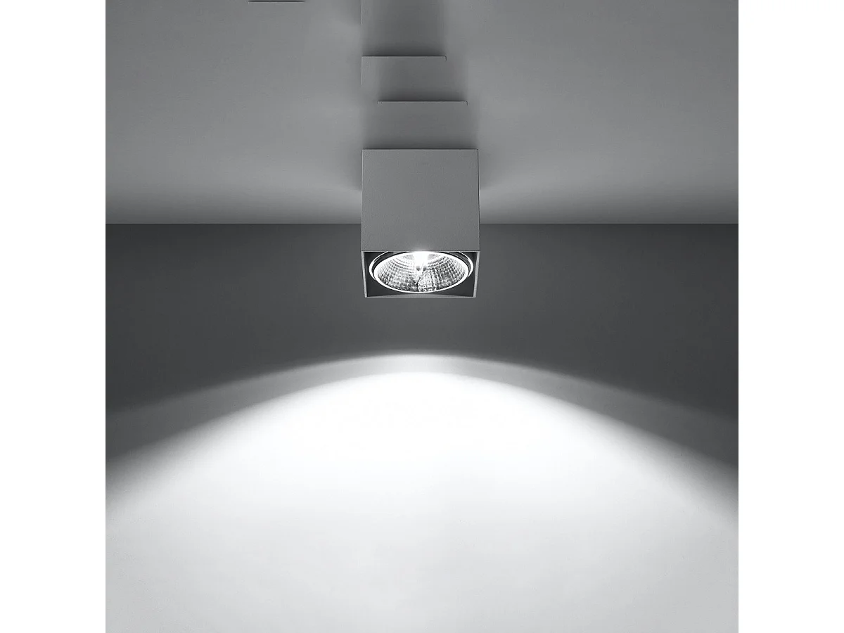 Plafonnier Blackhole blanc