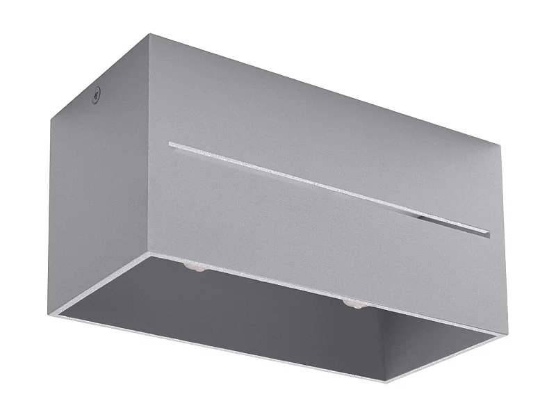 Plafonnier Lunar 2 gris