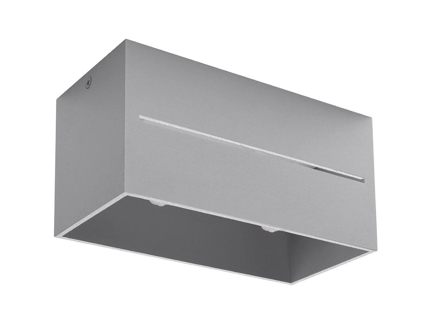 Plafonnier Lunar 2 gris