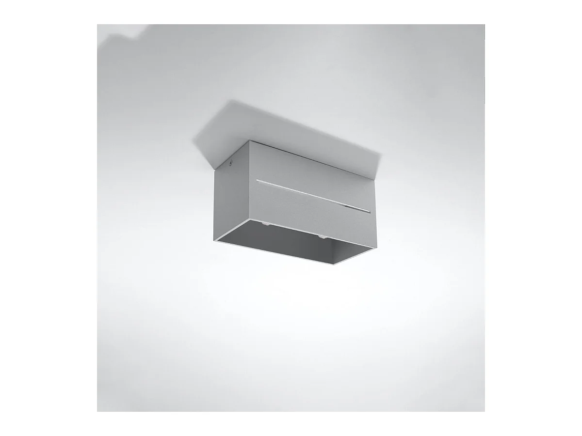 Plafonnier Lunar 2 gris