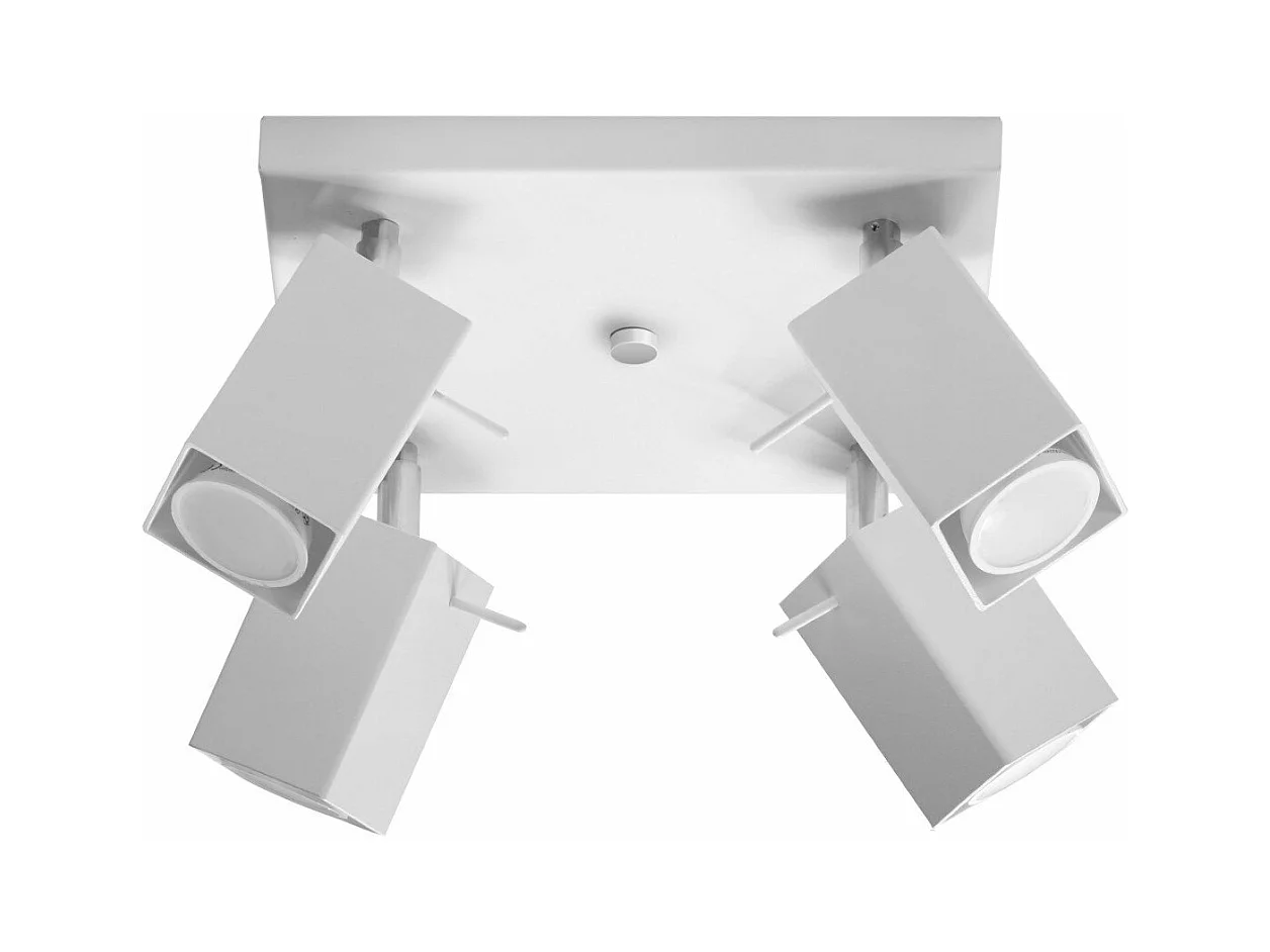 Plafonnier Radiara 4 blanc