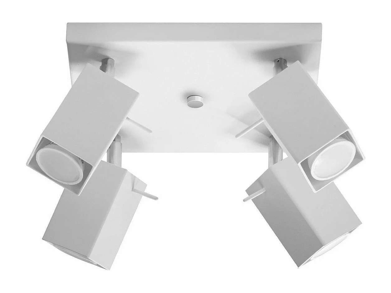 Plafonnier Radiara 4 blanc