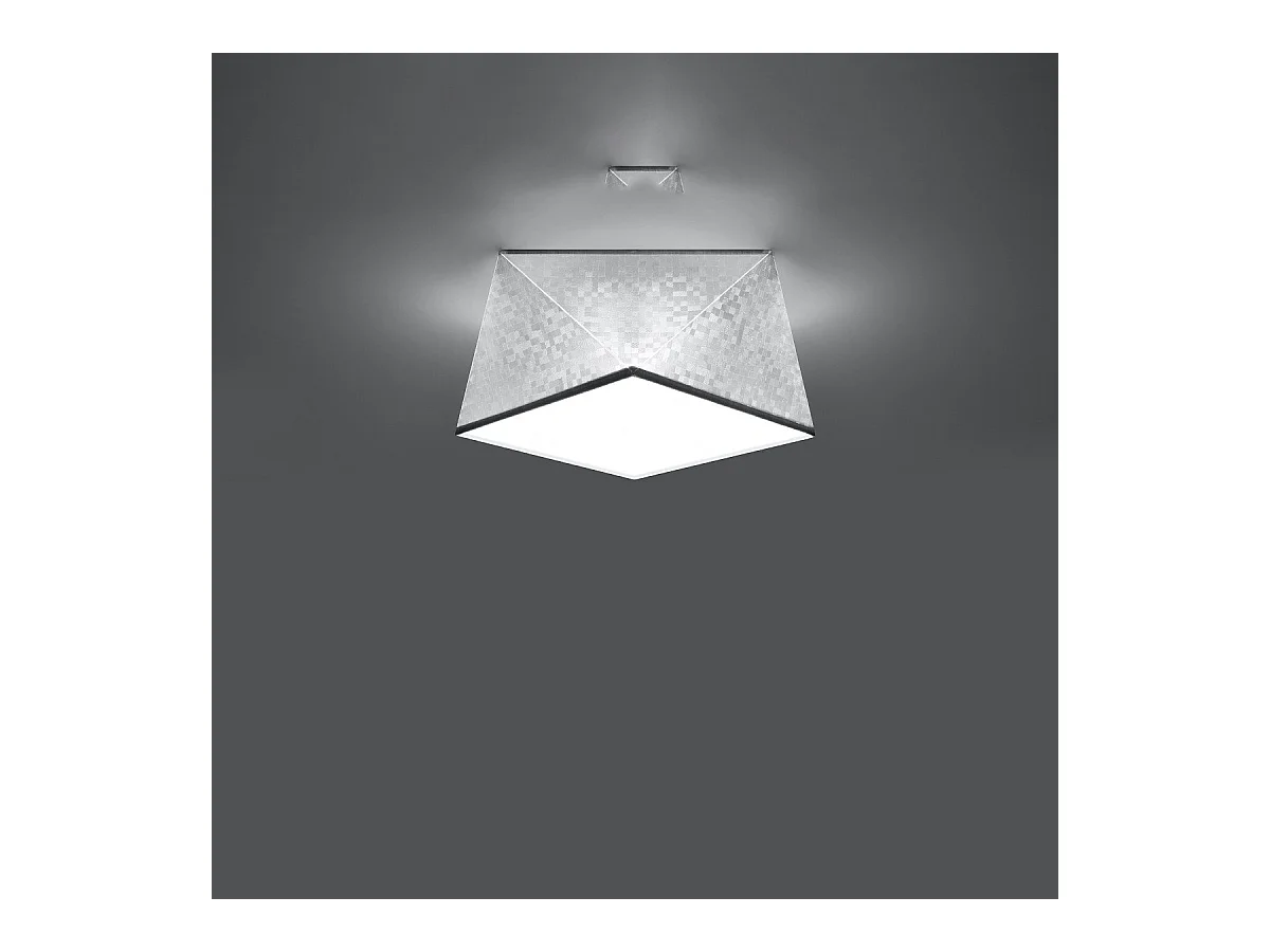 Plafonnier Hexastar 25 argent