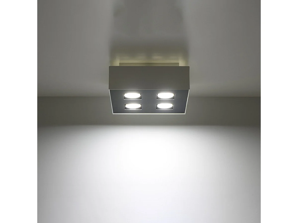 Plafonnier Monoceros 4 blanc