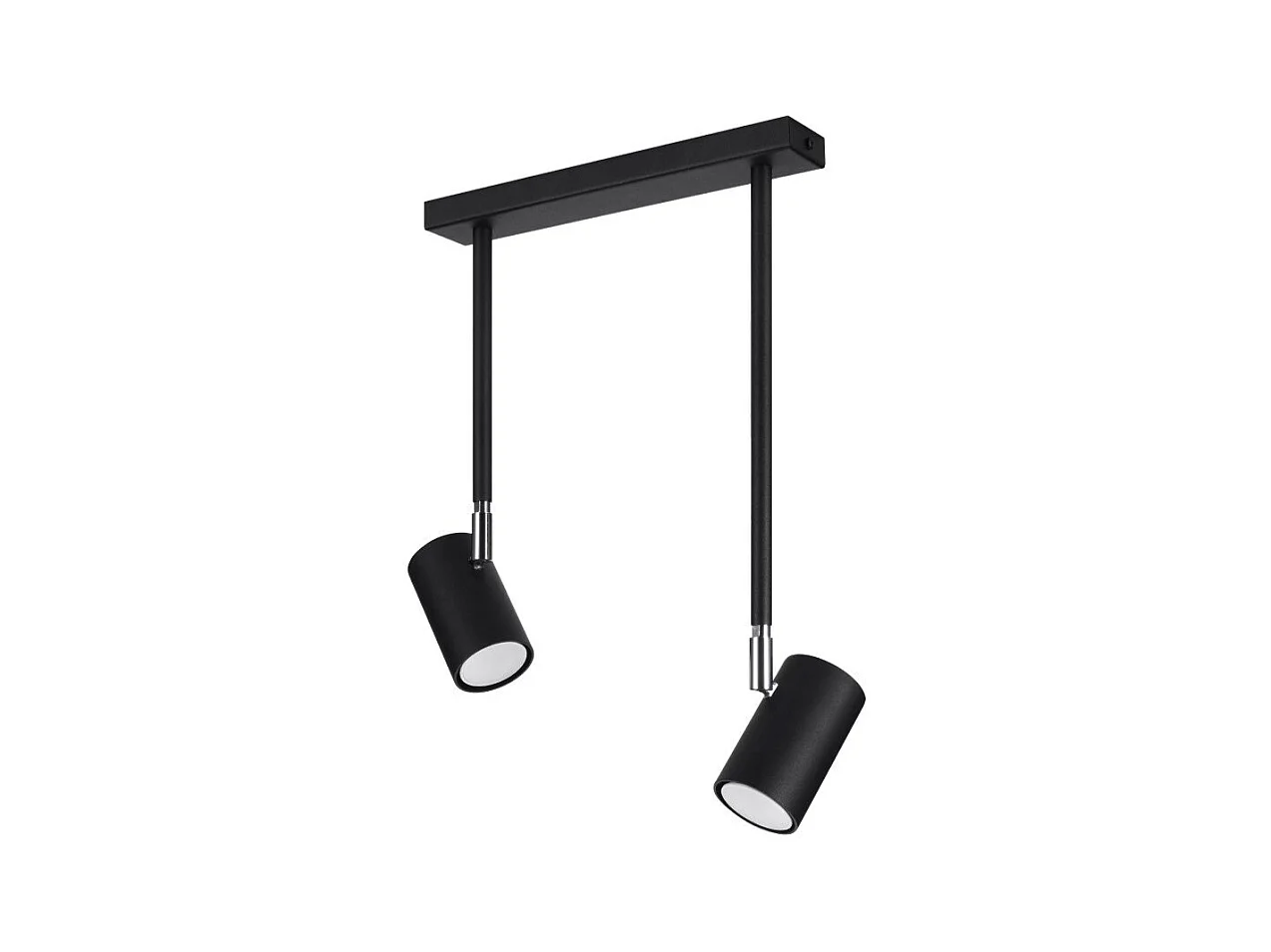 Plafonnier Noralis 2 noir