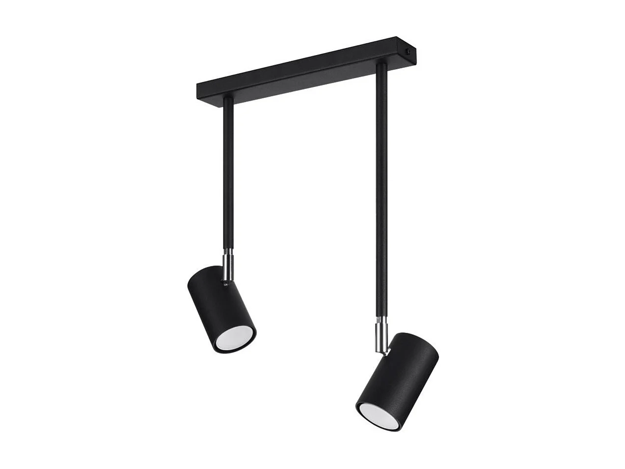 Plafonnier Noralis 2 noir