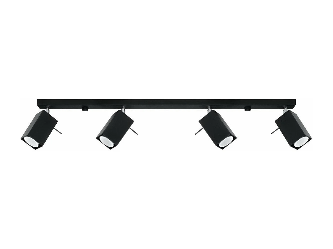 Plafonnier Radiara 4L noir