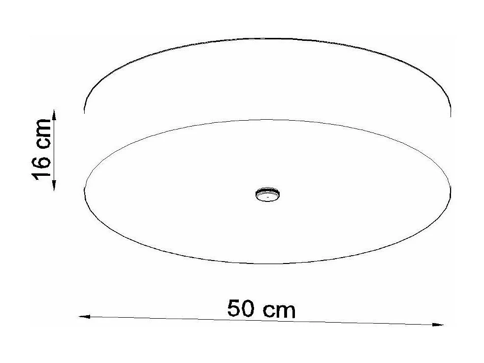 Plafonnier Aspidiske 50 blanc