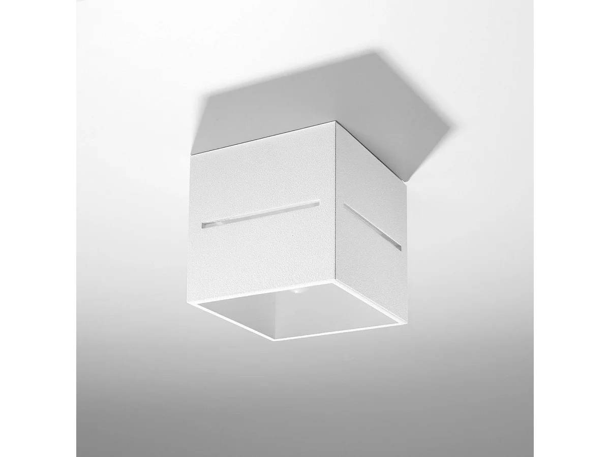 Plafonnier Lunar blanc