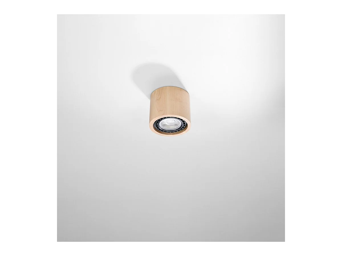 Plafond Nova 1 bois naturel