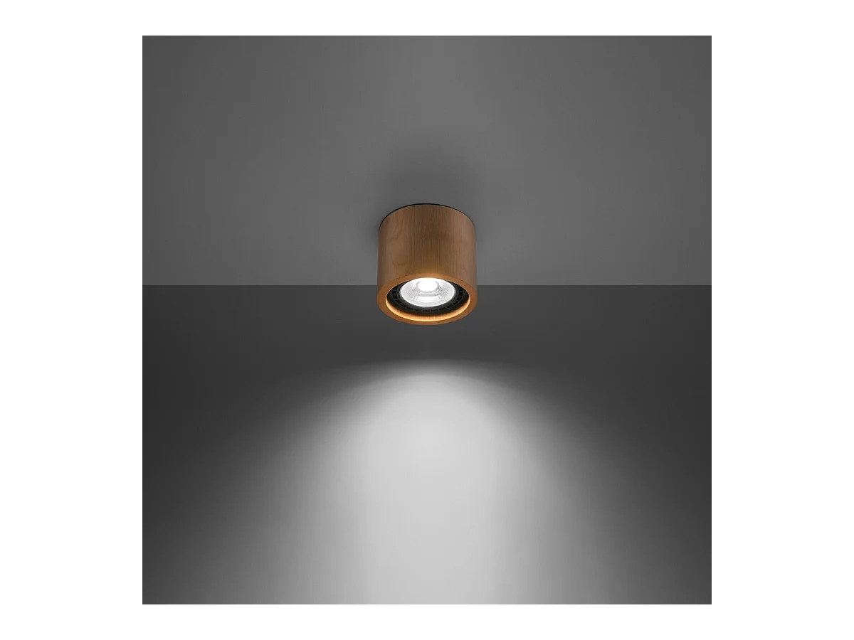 Plafond Nova 1 bois naturel