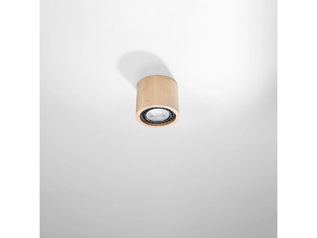 Plafond Nova 1 bois naturel