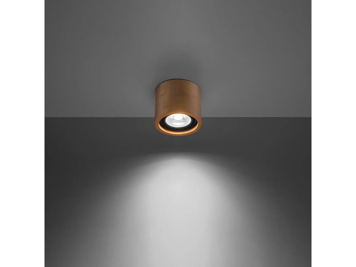 Plafond Nova 1 bois naturel