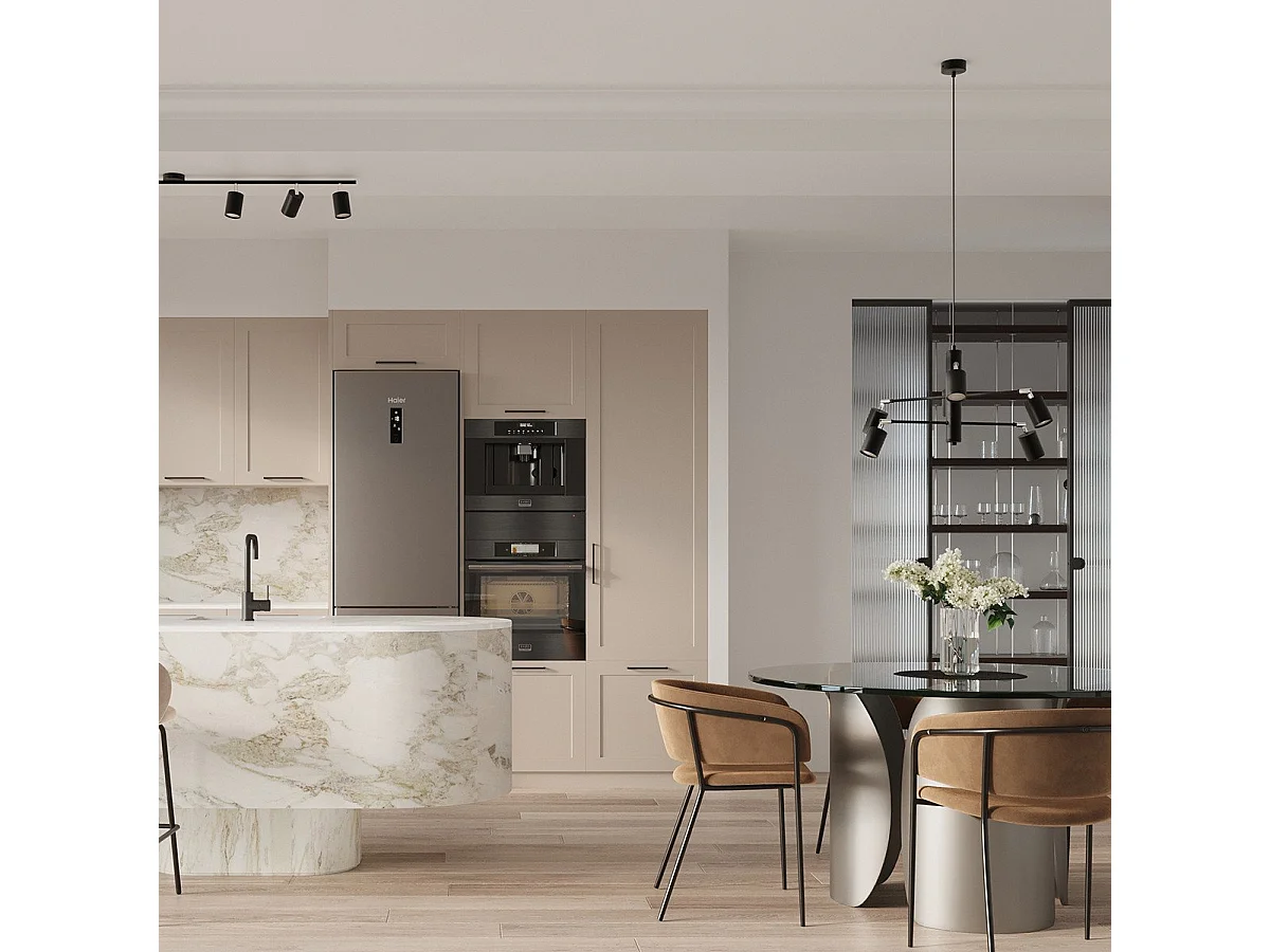 Plafonnier Lucida 6L noir