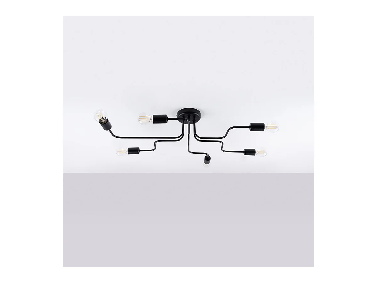 Lustre Orpheus 6 noir