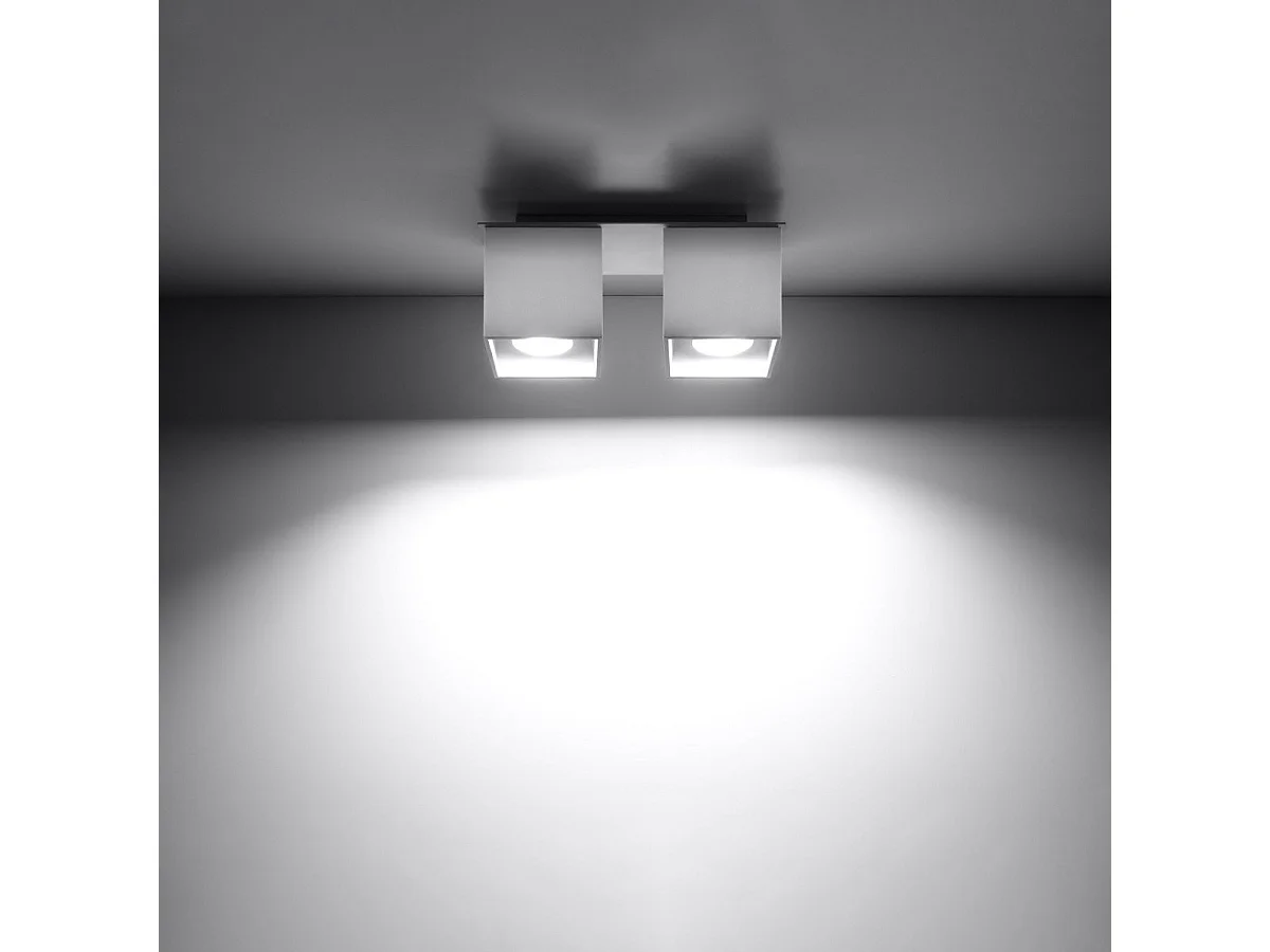 Plafonnier Quasar 2 blanc