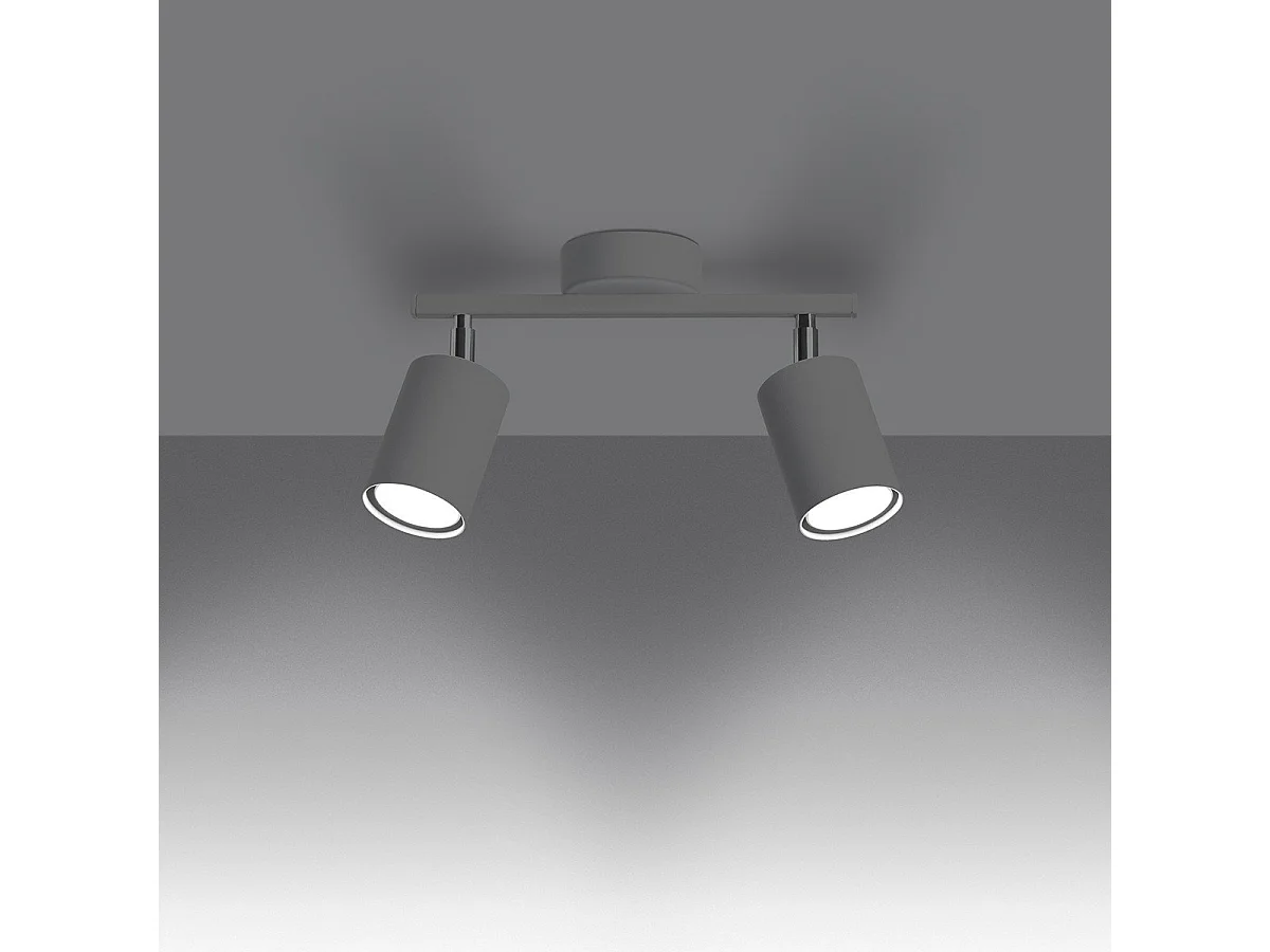 Plafonnier Lucida 2 blanc