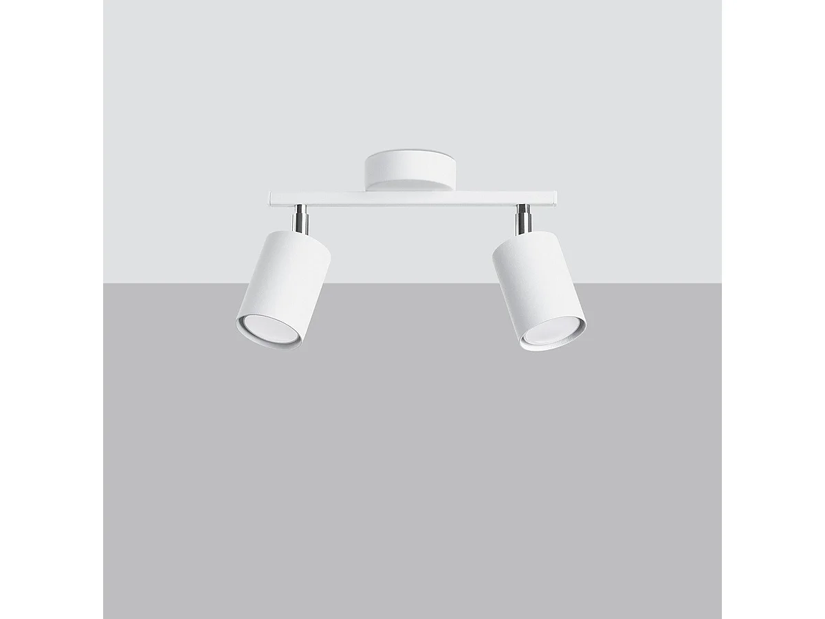 Plafonnier Lucida 2 blanc