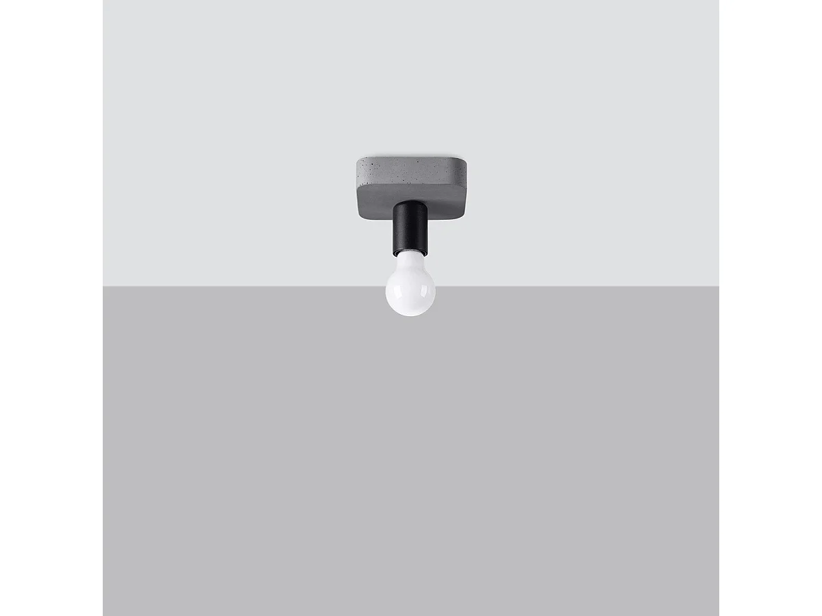 Plafonnier Solea 1 Gris