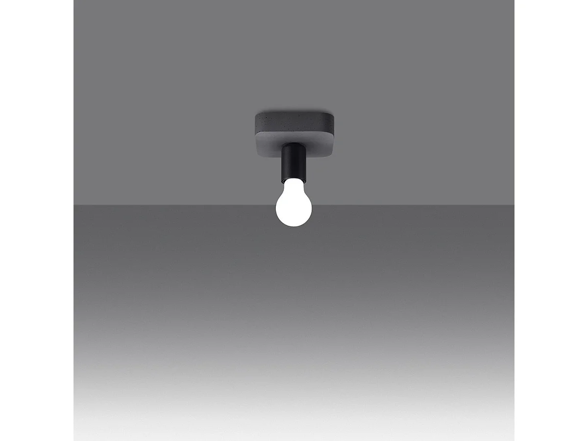 Plafonnier Solea 1 Gris