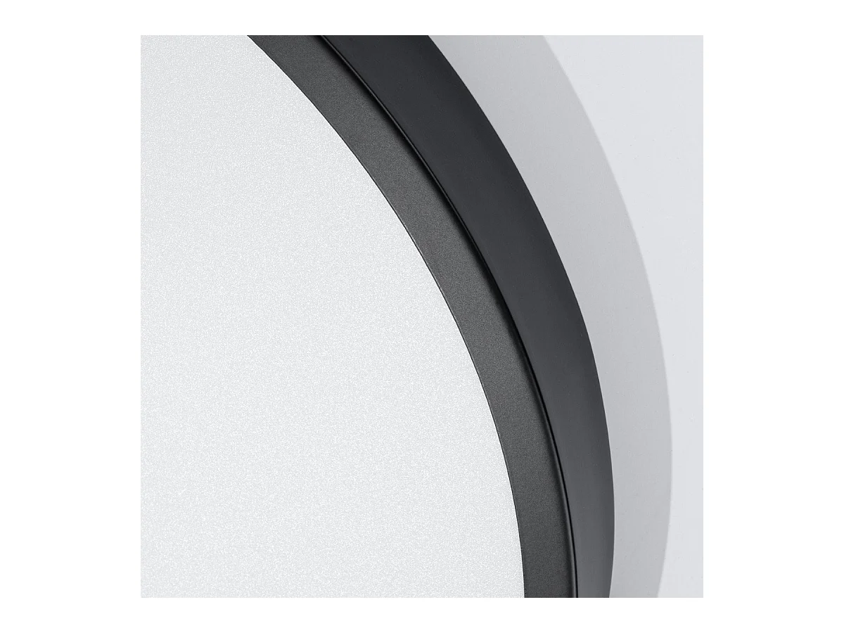 Plafonnier OnyxStar 60 noir LED 3000K