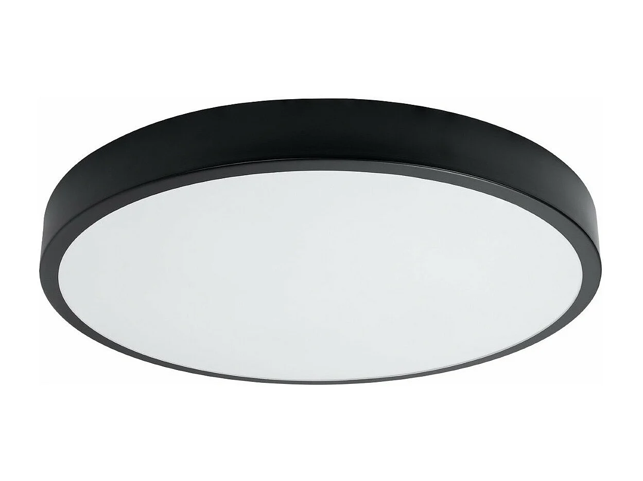 Plafonnier OnyxStar 60 noir LED 3000K