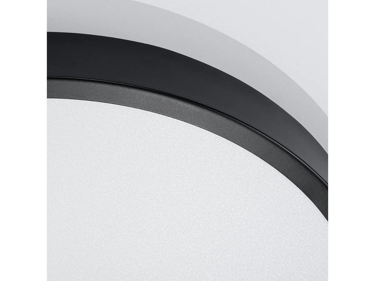 Plafonnier OnyxStar 50 noir LED 3000K