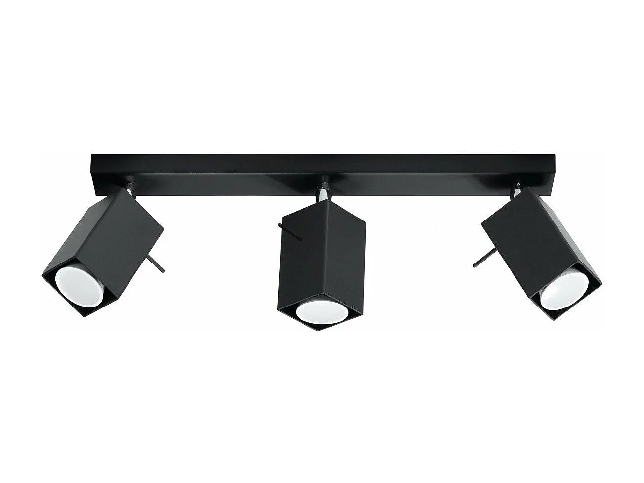 Plafonnier Radiara 3 noir