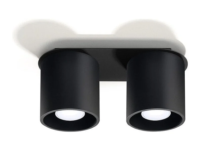 Plafonnier Orbitum 2 noir