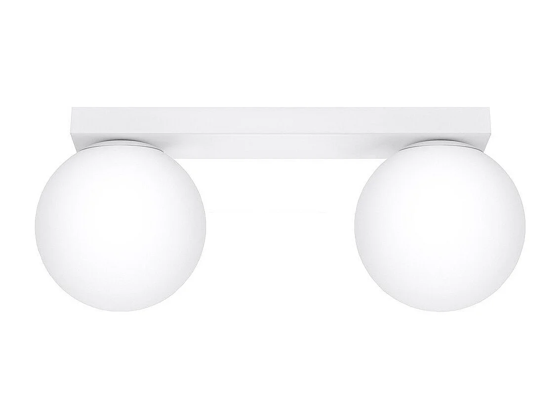 Plafonnier Seraphine 2 blanc