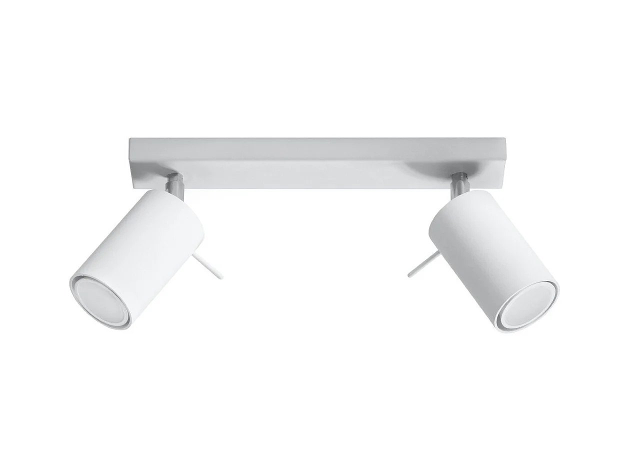 Plafonnier Lysandra 2 blanc