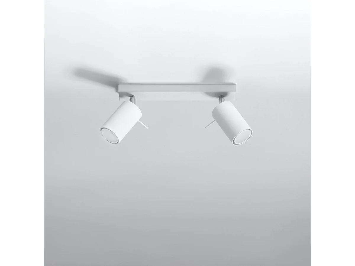 Plafonnier Lysandra 2 blanc