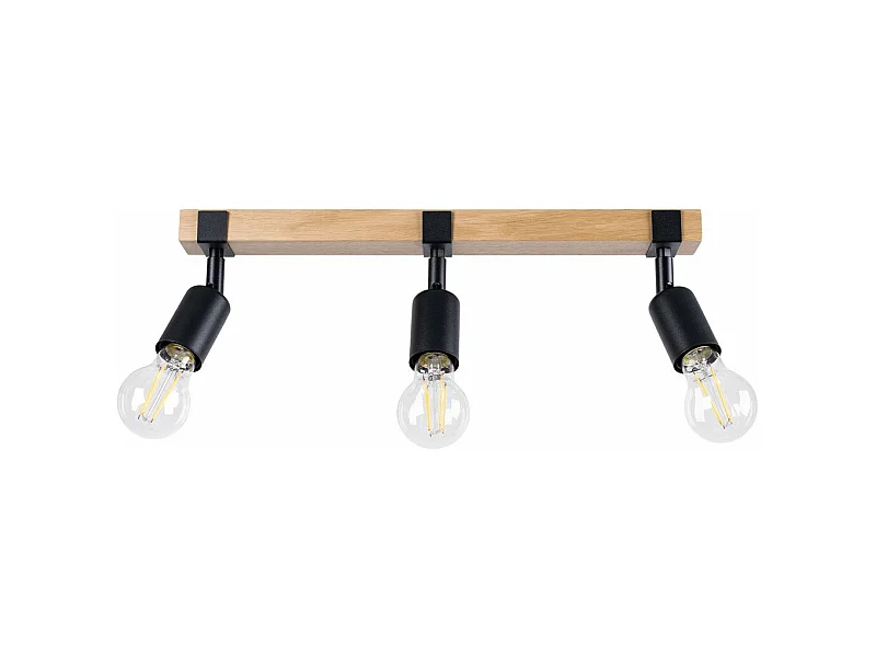 Plafonnier Naos 3 noir