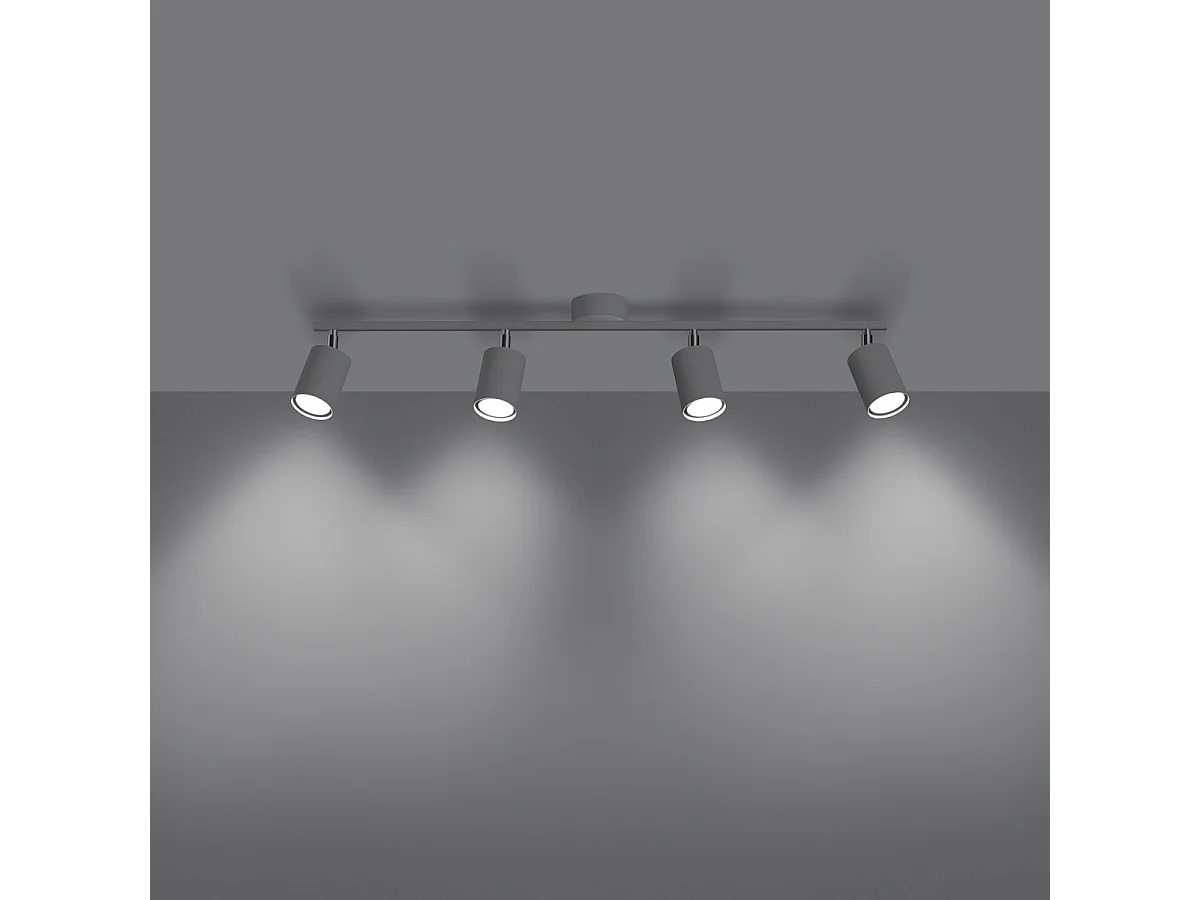 Plafonnier Lucida 4L blanc