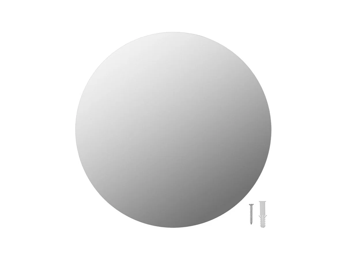 Miroir mural 40 cm Rond Verre