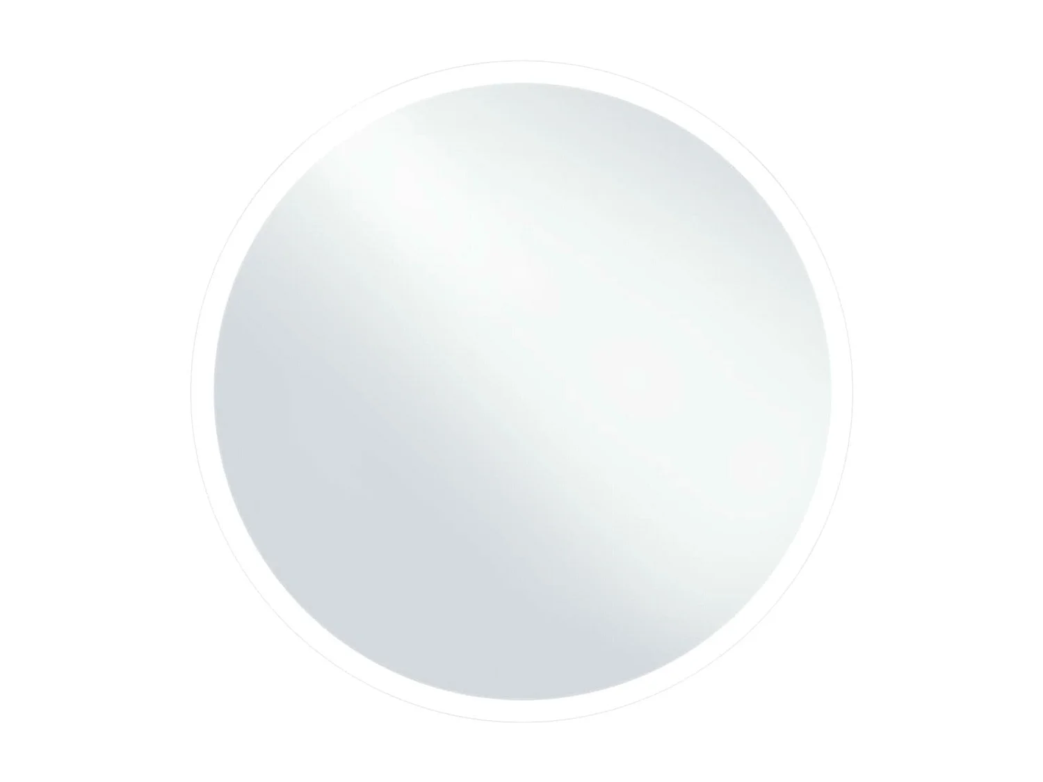 Miroir à LED pour salle de bain 80 cm