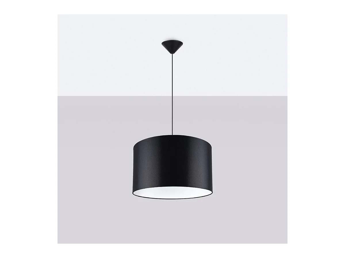 Lampe suspendue Novara 40 noir