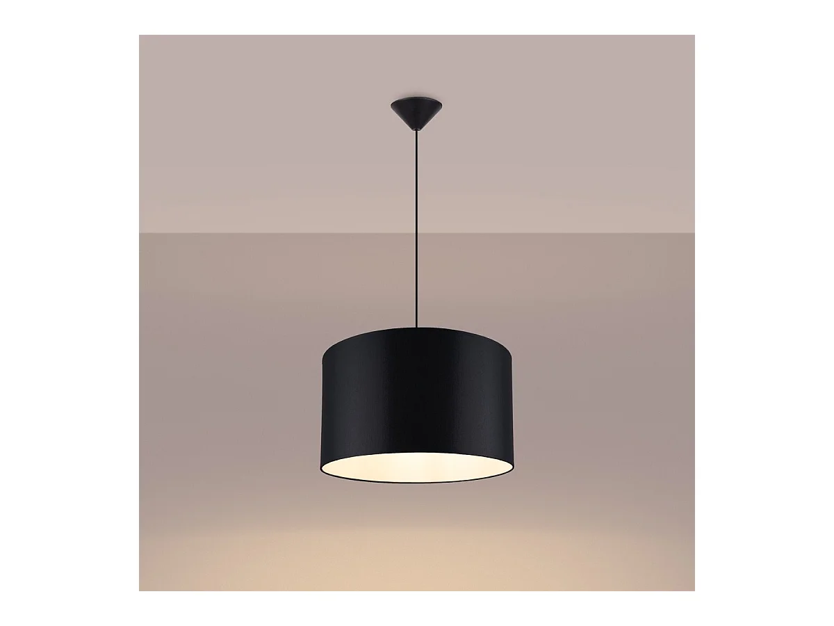Lampe suspendue Novara 40 noir