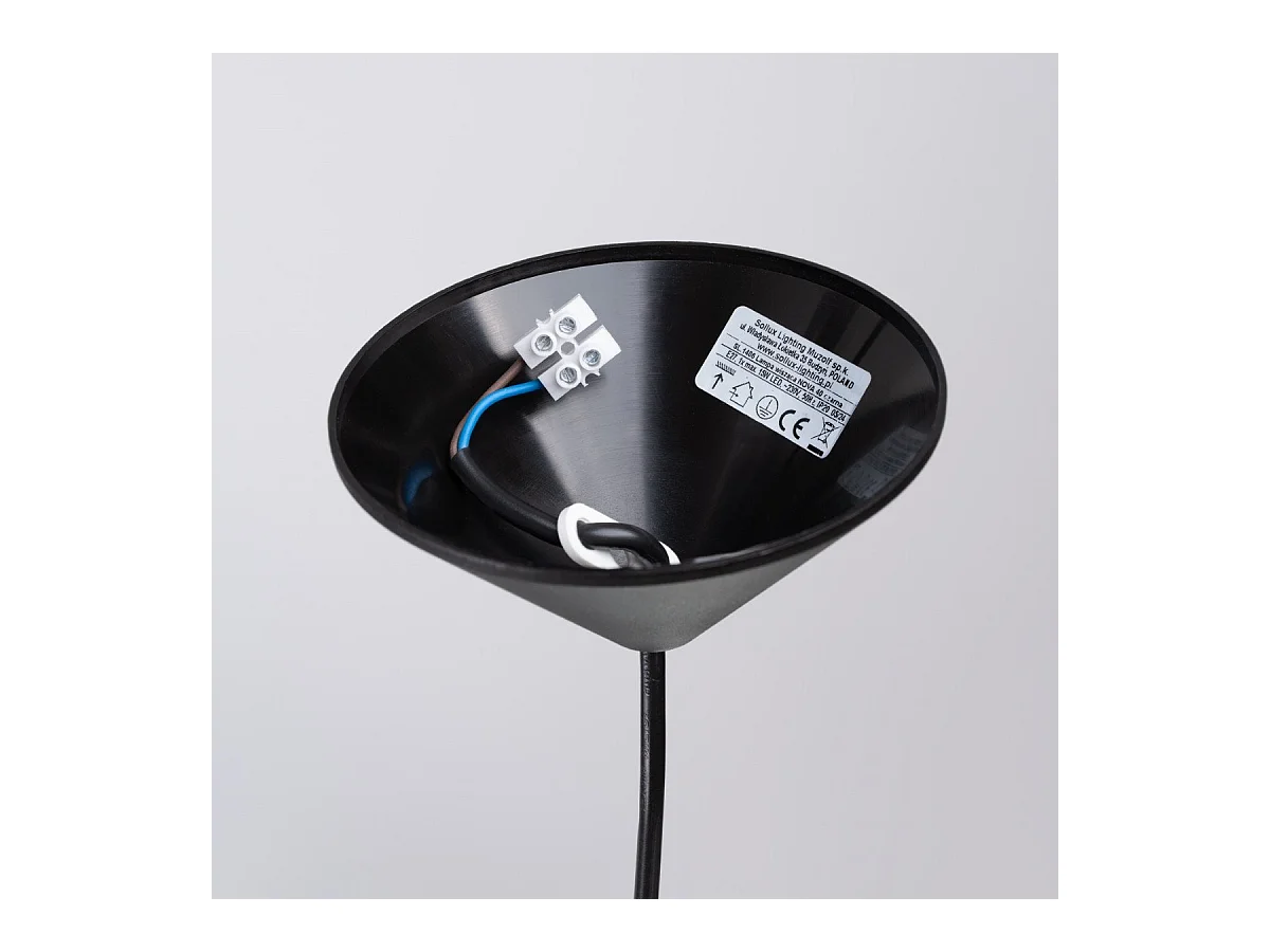 Lampe suspendue Novara 40 noir