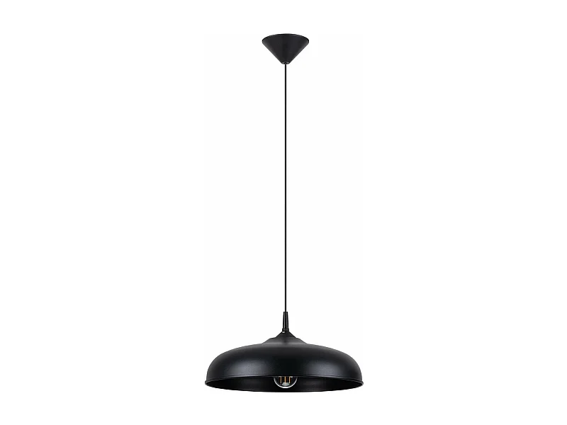 Lampe suspendue Gibbous noir