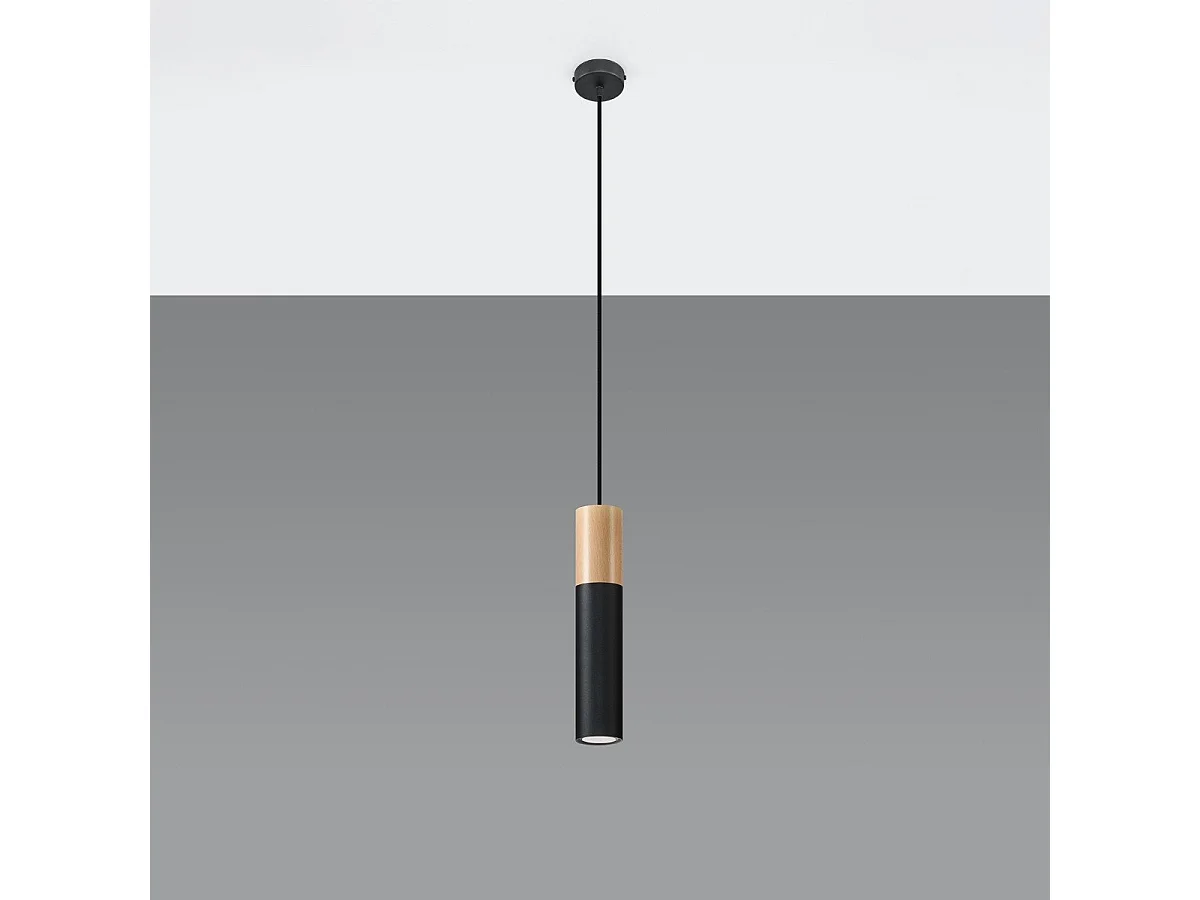 Lampe pendante Polaris noir