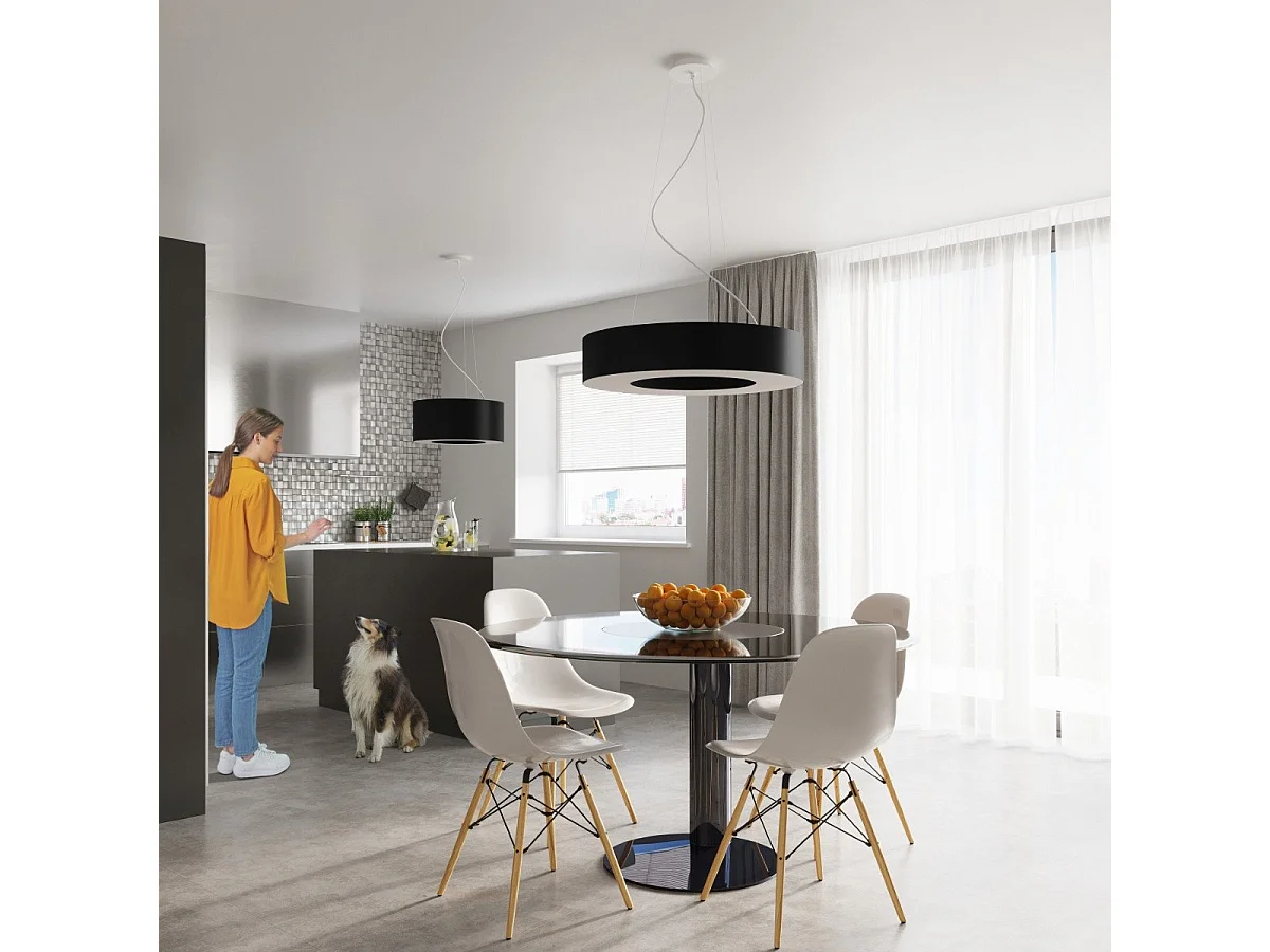 Lustre Muscida SLIM 70 noir