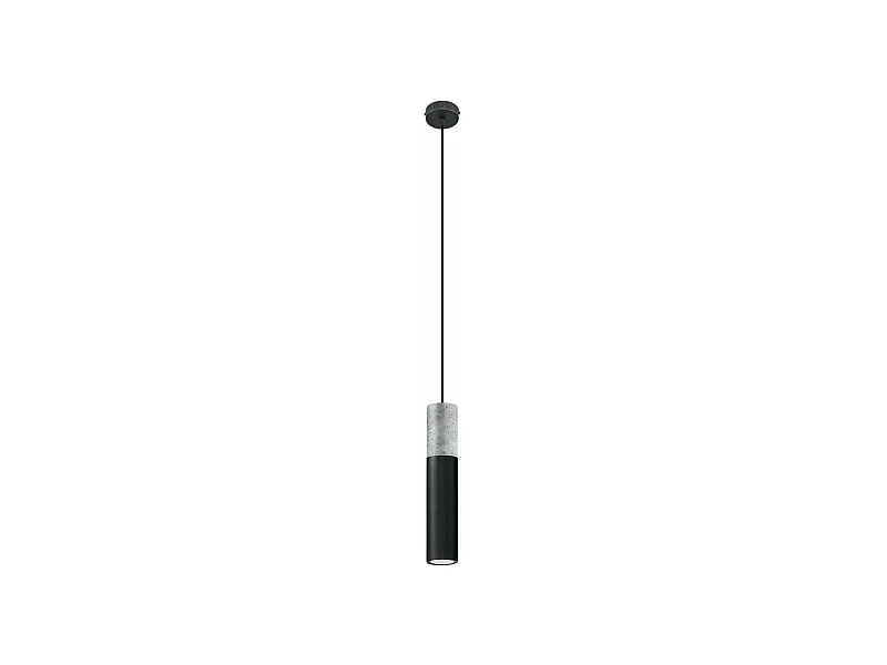 Lampe pendante BORGIO 1 noir
