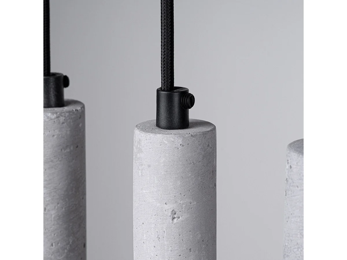 Lampe suspendue Novastel 5L béton