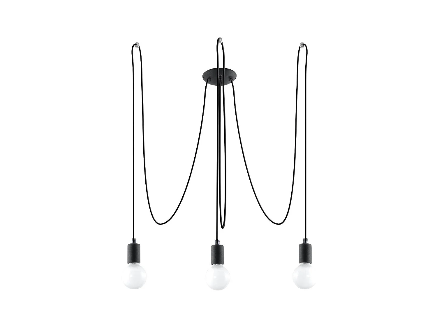 Lustre Electra 3 noir
