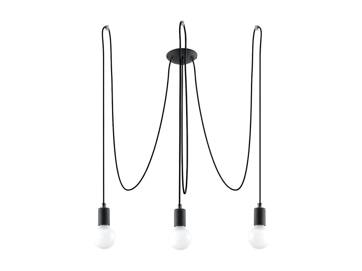 Lustre Electra 3 noir