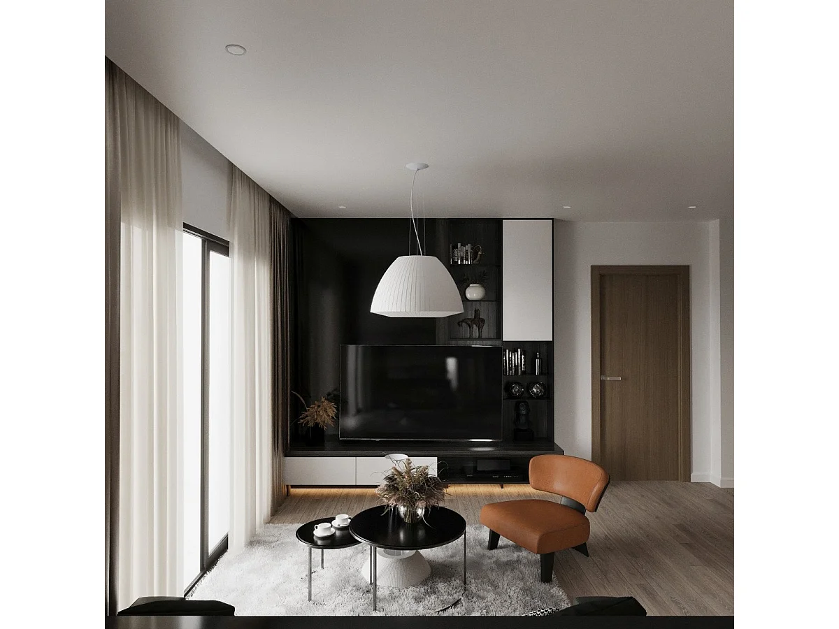 Lustre Belatrix 60 blanc