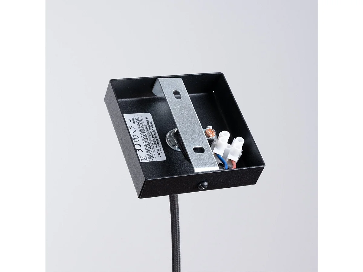 Lampe suspendue Prismatica 1 noir